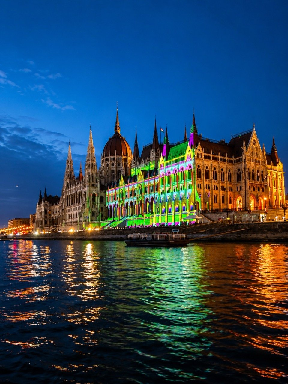Parlament ejjel Budapest
